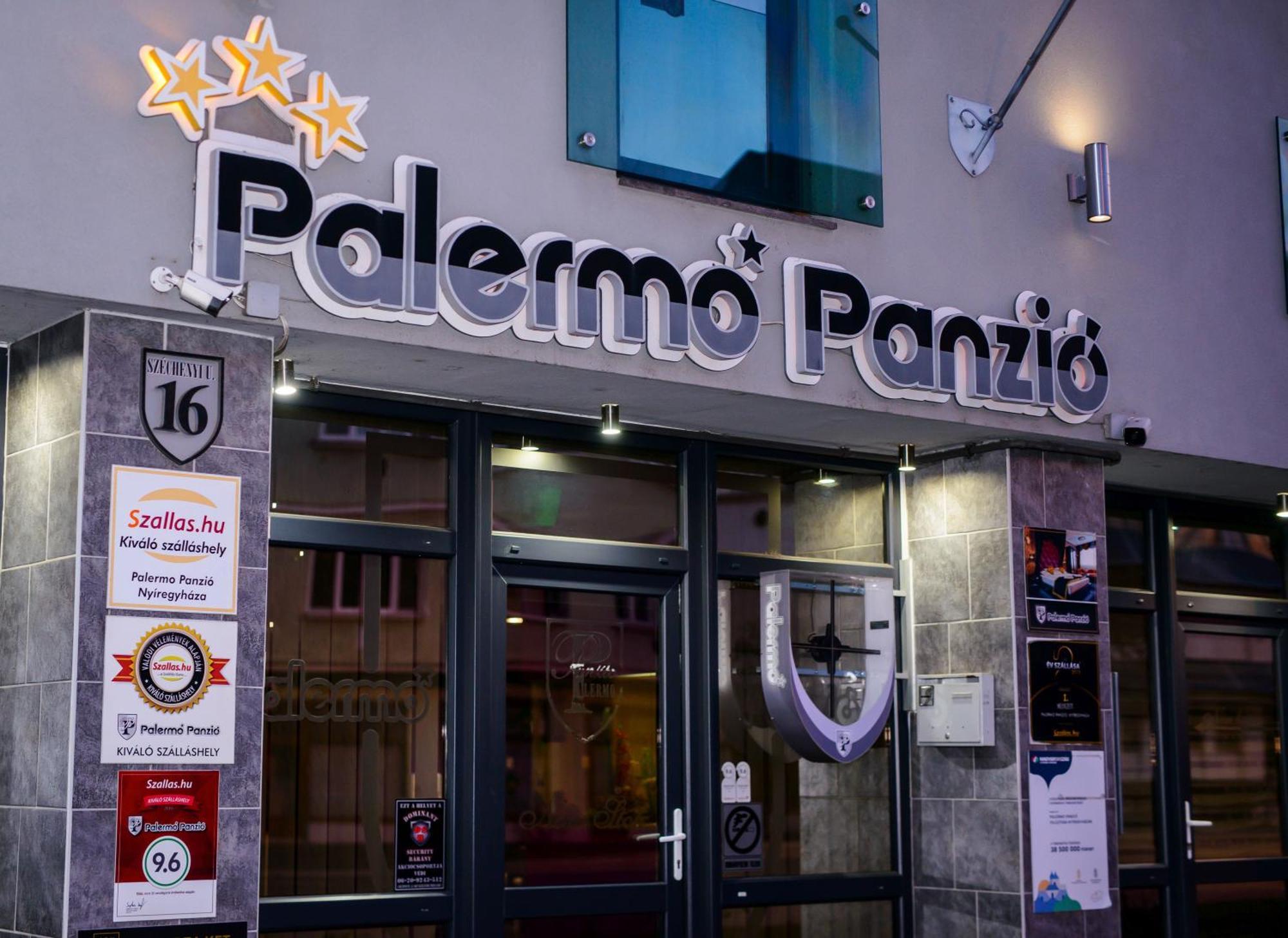 Palermó Panzio Hotel Nyíregyháza Esterno foto